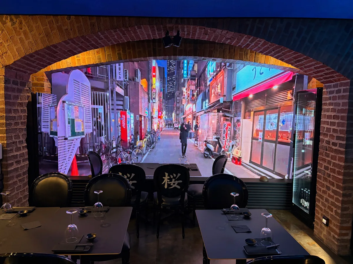 Sala VIP - aranżacja stolików